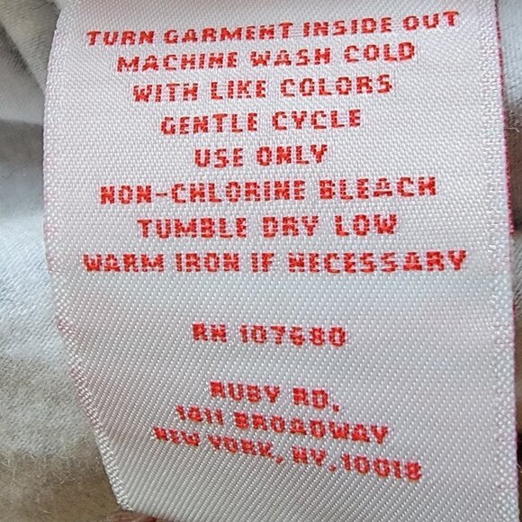 Ruby Rd. graphic print top - sz XL - Picture 4 of 4